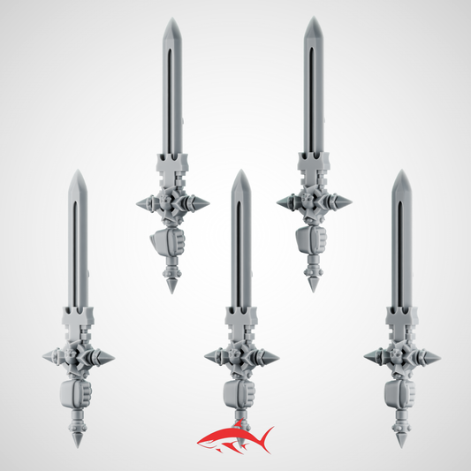 Sword SET 3 Black Crusader Greytide - Bits Ultra HD 14K