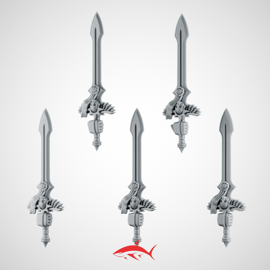 Sword SET 3 Angel of the Death Greytide - Bits Ultra HD 14K