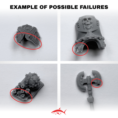 Shamebox Failed prints - Bits Ultra HD 14K