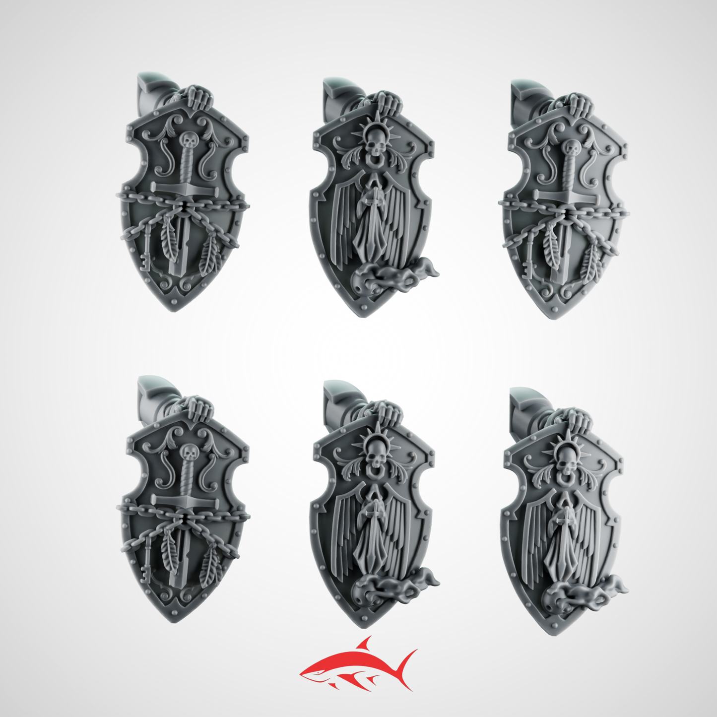 Shield with Arms for Termi Eternal Pilgrim Greytide - Bits Ultra HD 14K