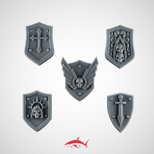 Shoulder Shields for Termi Eternal Pilgrim Greytide - Bits Ultra HD 14K