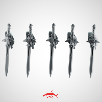Swords with arms for Termi Eternal Pilgrim Greytide - Bits Ultra HD 14K