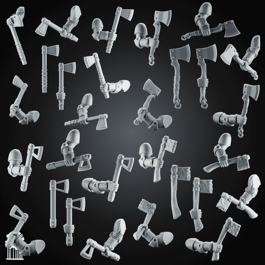 Bundle Grimdark Tomahawk Kit – Heroic 32mm Scale [Supported]