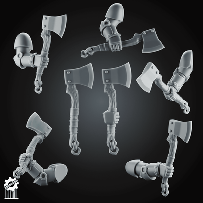 Bundle Grimdark Tomahawk Kit – Heroic 32mm Scale [Supported]