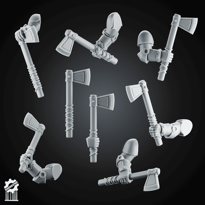 Bundle Grimdark Tomahawk Kit – Heroic 32mm Scale [Supported]