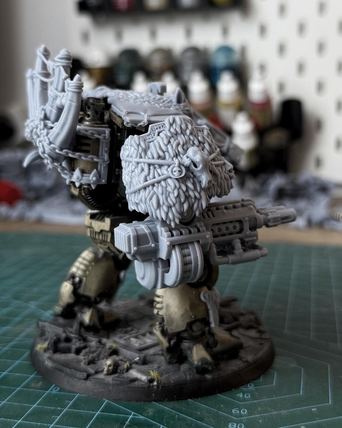 Space Viking Dread Kit – Axe & Shield - resin bit - Sharkass