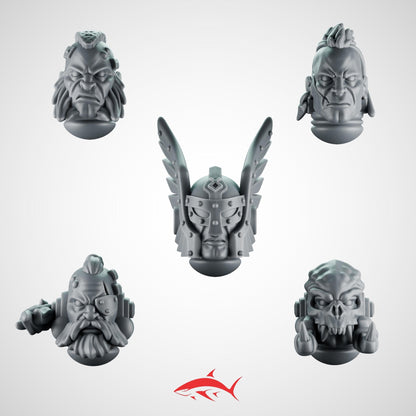 Head SET2 Primal Hound Greytide - Bits Ultra HD 14K