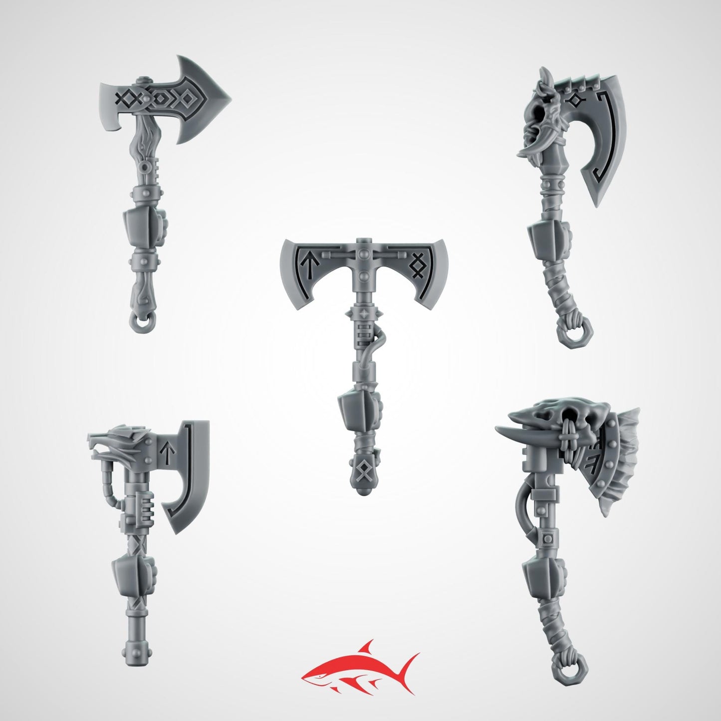 Axes Primal Hound Greytide - Bits Ultra HD 14K