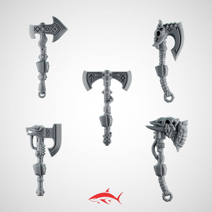 Axes Primal Hound Greytide - Bits Ultra HD 14K