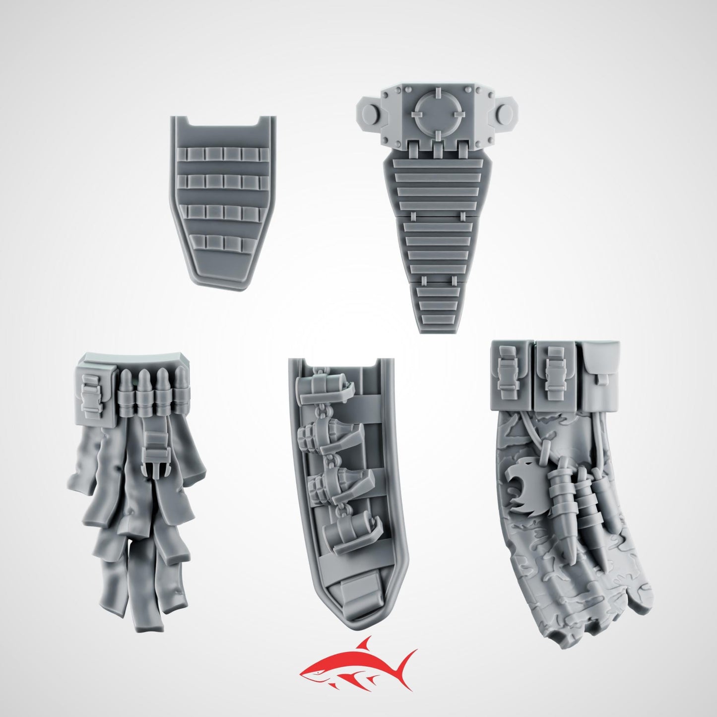 5 Tactical Loincloths – Rapt’Ops Terminator Front Armor & Tabard Bits Ultra HD 14K