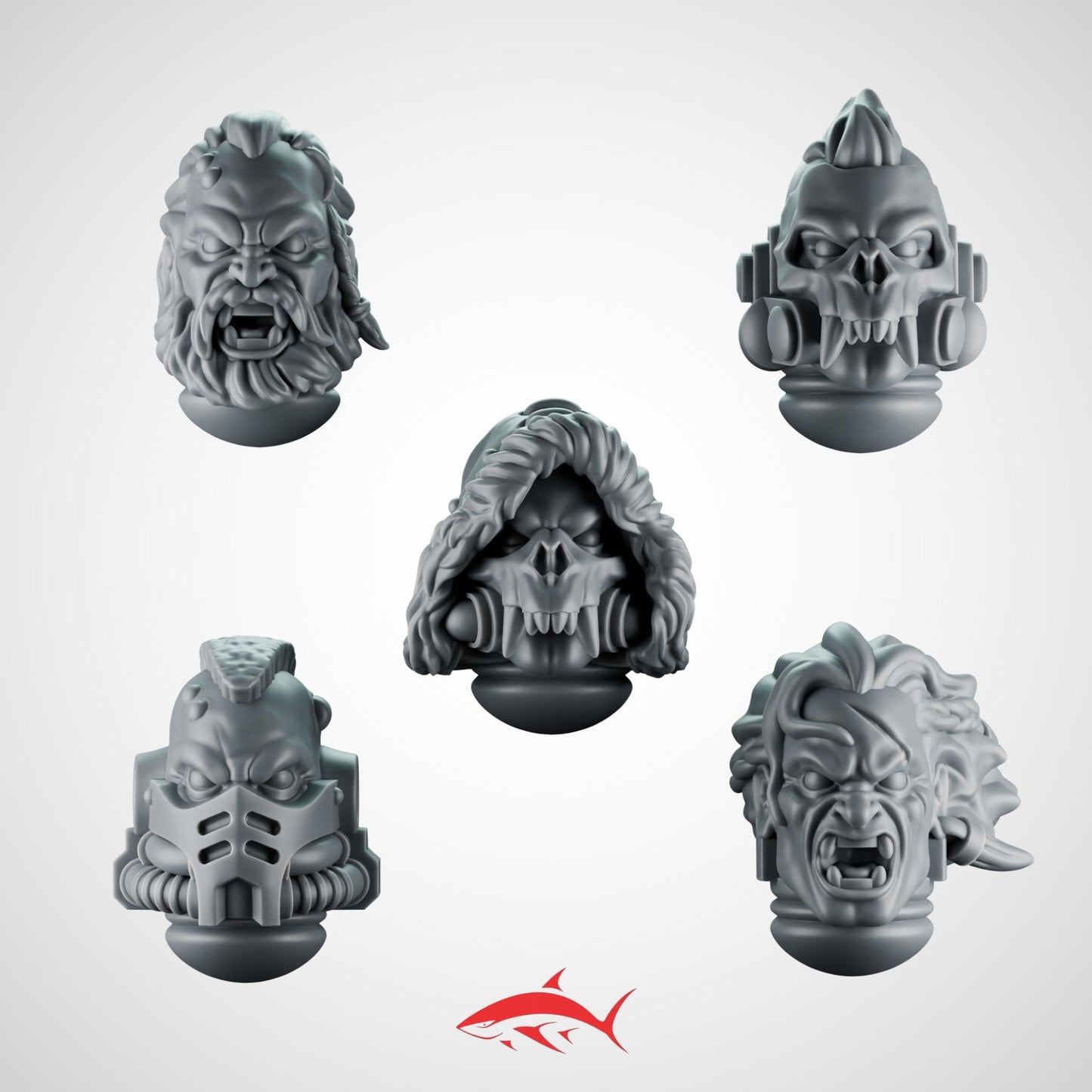 Head SET3 Primal Hound Greytide - Bits Ultra HD 14K