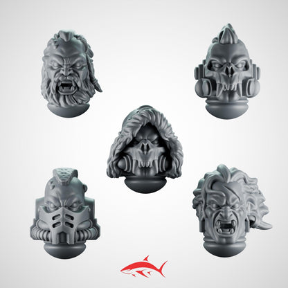 Head SET3 Primal Hound Greytide - Bits Ultra HD 14K