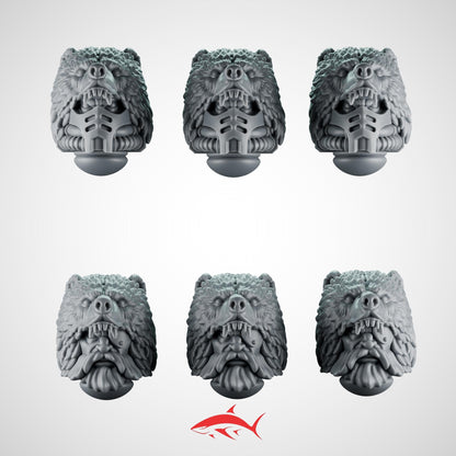 Head Bears Primal Hound Greytide - Bits Ultra HD 14K
