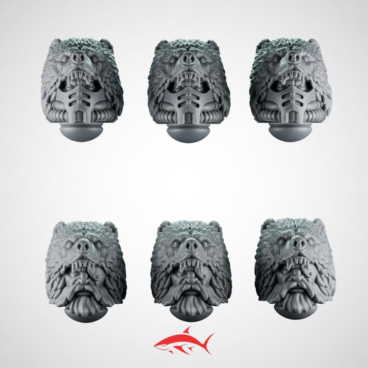 Head Bears Primal Hound Greytide - Bits Ultra HD 14K