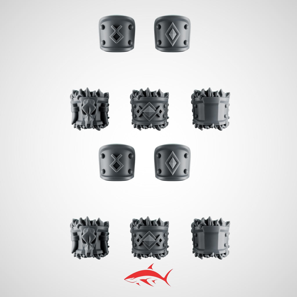 Arm Accessories Primal Hound - 32mm scale resin bit - Sharkass