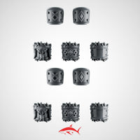 Arm Accessories Primal Hound - 32mm scale resin bit - Sharkass