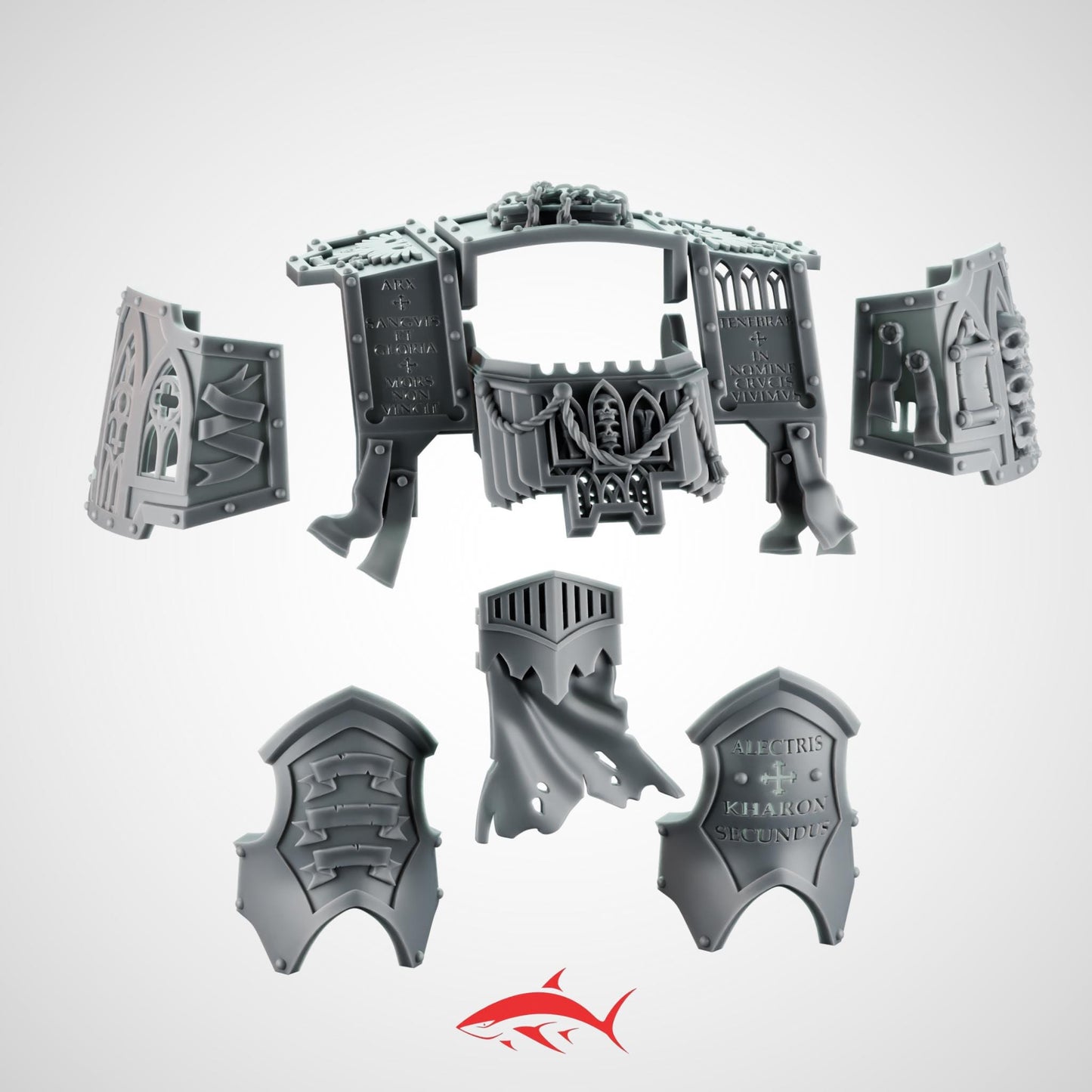 Kit Dread Redptr – With Engravings, Arches and Skulls - Bits Ultra HD 14K