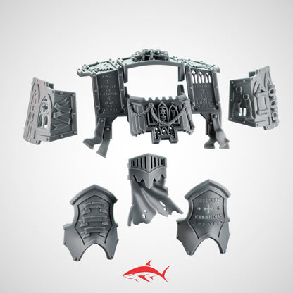 Kit Dread Redptr – With Engravings, Arches and Skulls - Bits Ultra HD 14K