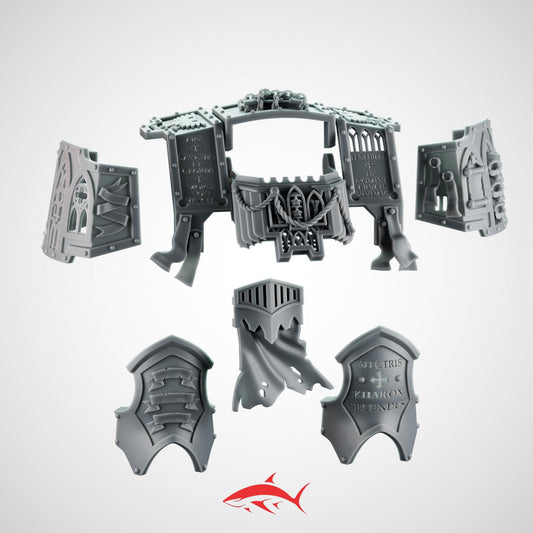 Kit Dread Redptr – With Engravings, Arches and Skulls - Bits Ultra HD 14K