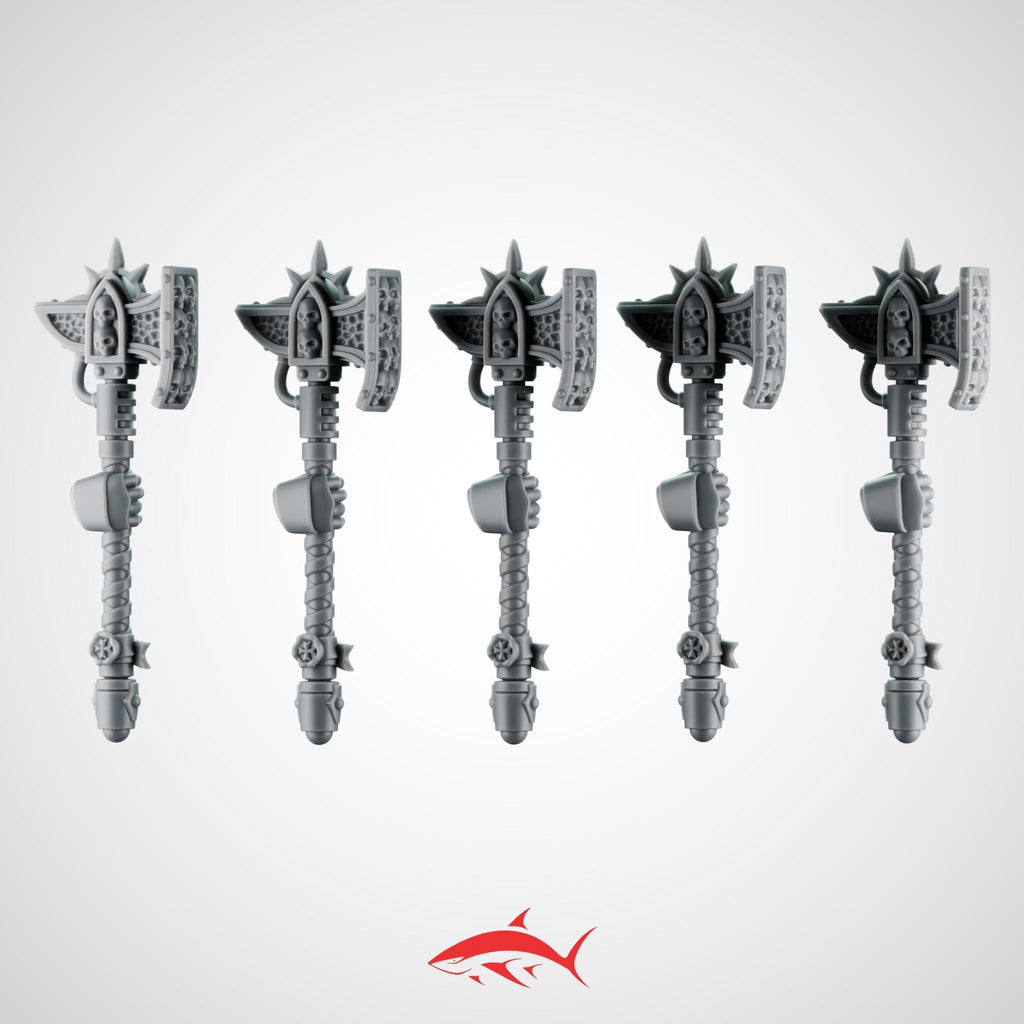 Mace for Heavy Guard Eternal Crusader - Left - 32mm scale resin bit - Sharkass