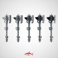 Mace for Heavy Guard Eternal Crusader - Left - 32mm scale resin bit - Sharkass