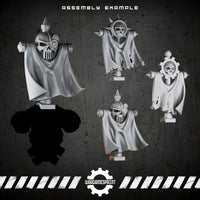 Bionic Legions Banner Backpacks – 3 standard-bearer power packs – render 2 STL