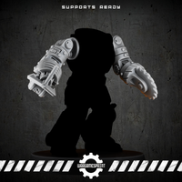 Bionic Legions Modular Combat Arms – assembly example STL