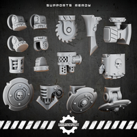 Bionic Legions Modular Combat Arms – 7 weapon modules STL