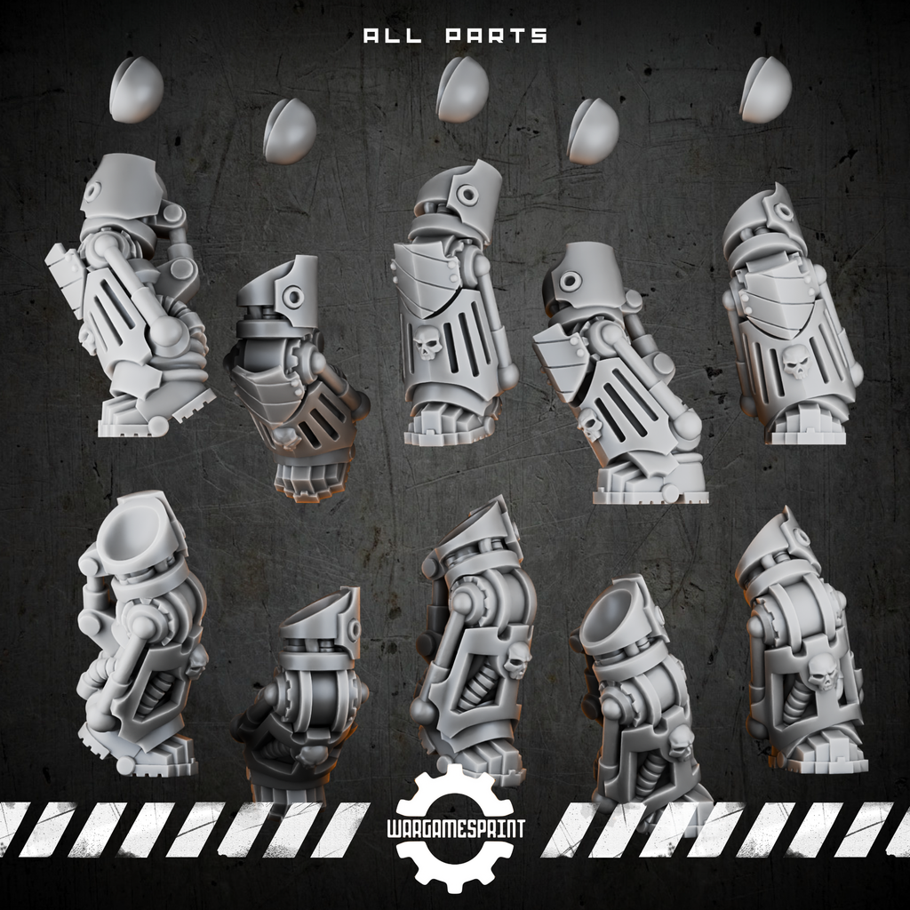 Bionic Legions Static Combat Legs – all 10 poses and hip joint STL