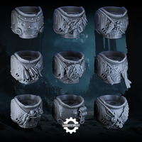 Space Viking Body STL set of 9