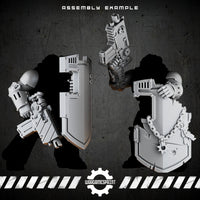 Bionic Legions Breacher Shields Set – assembly example STL
