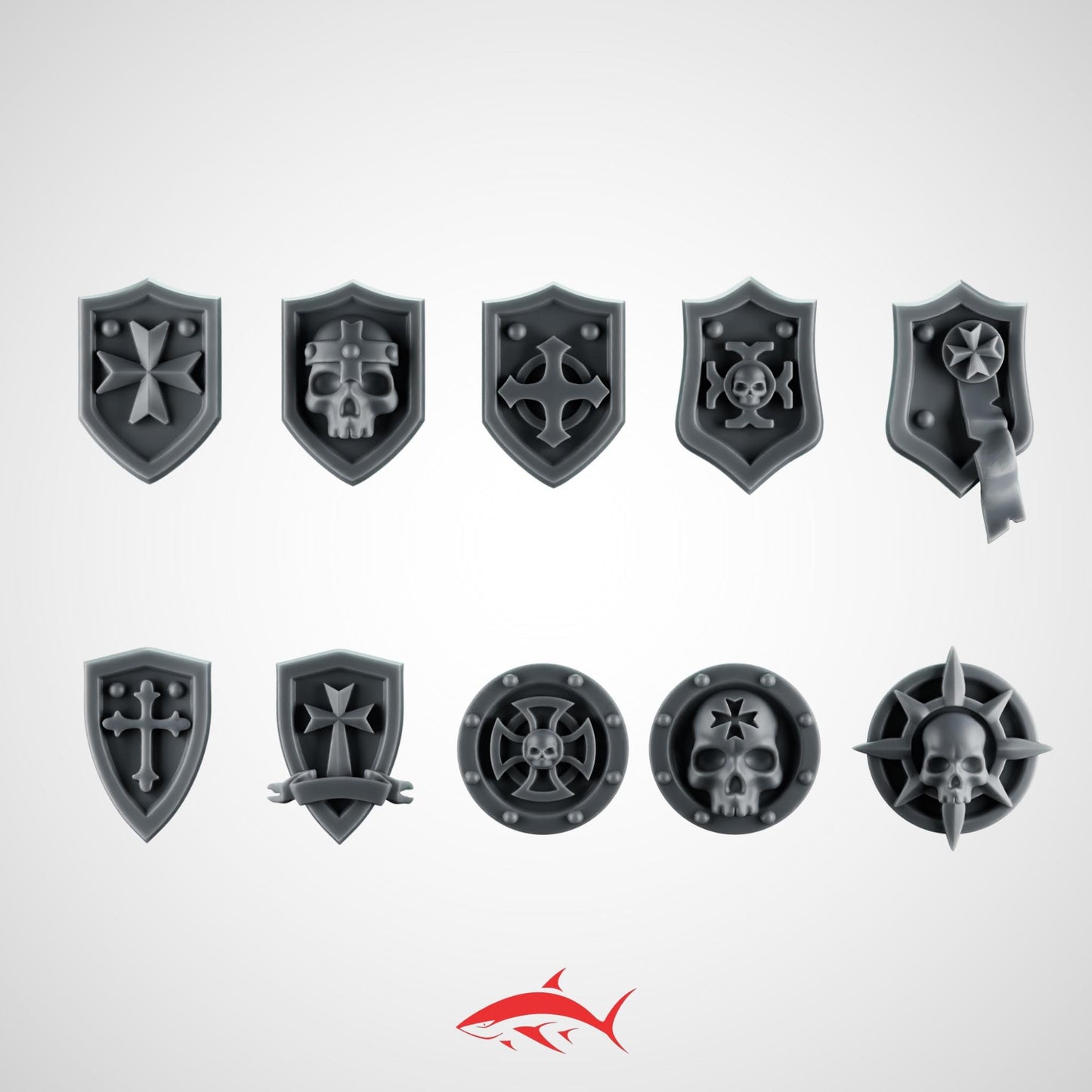 Shoulder Shields Termi Eternal Crusader Greytide - Bits Ultra HD 14K