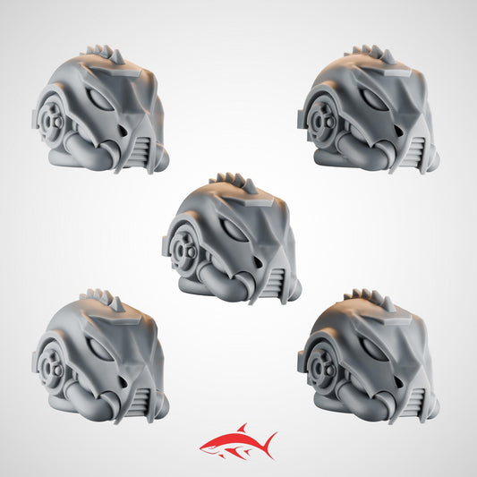 Terminator 5 Emberforge Heads for Fire Lizard – Horned Helms, Dragon-Skull Masks & Lava-Scale Visors
