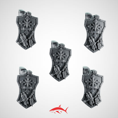 Shield Set 1 Pose for Termi Eternal Crusader - Bits Ultra HD 14K
