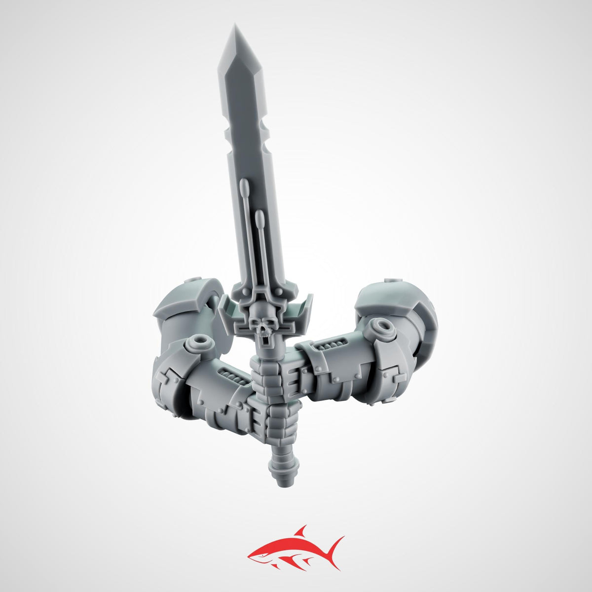 Heavy Guard Captain Sword – Ultra HD 14K Resin – Sold Individually - resin bit - Sharkass