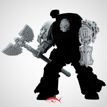 Zealot Conversion Kit – Thème Croisés Noirs – Wargame Grimdark - Ultra HD 14K