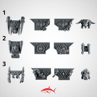 Bike Kit Primal Hound Greytide - 1 - 32mm scale resin bit - Sharkass