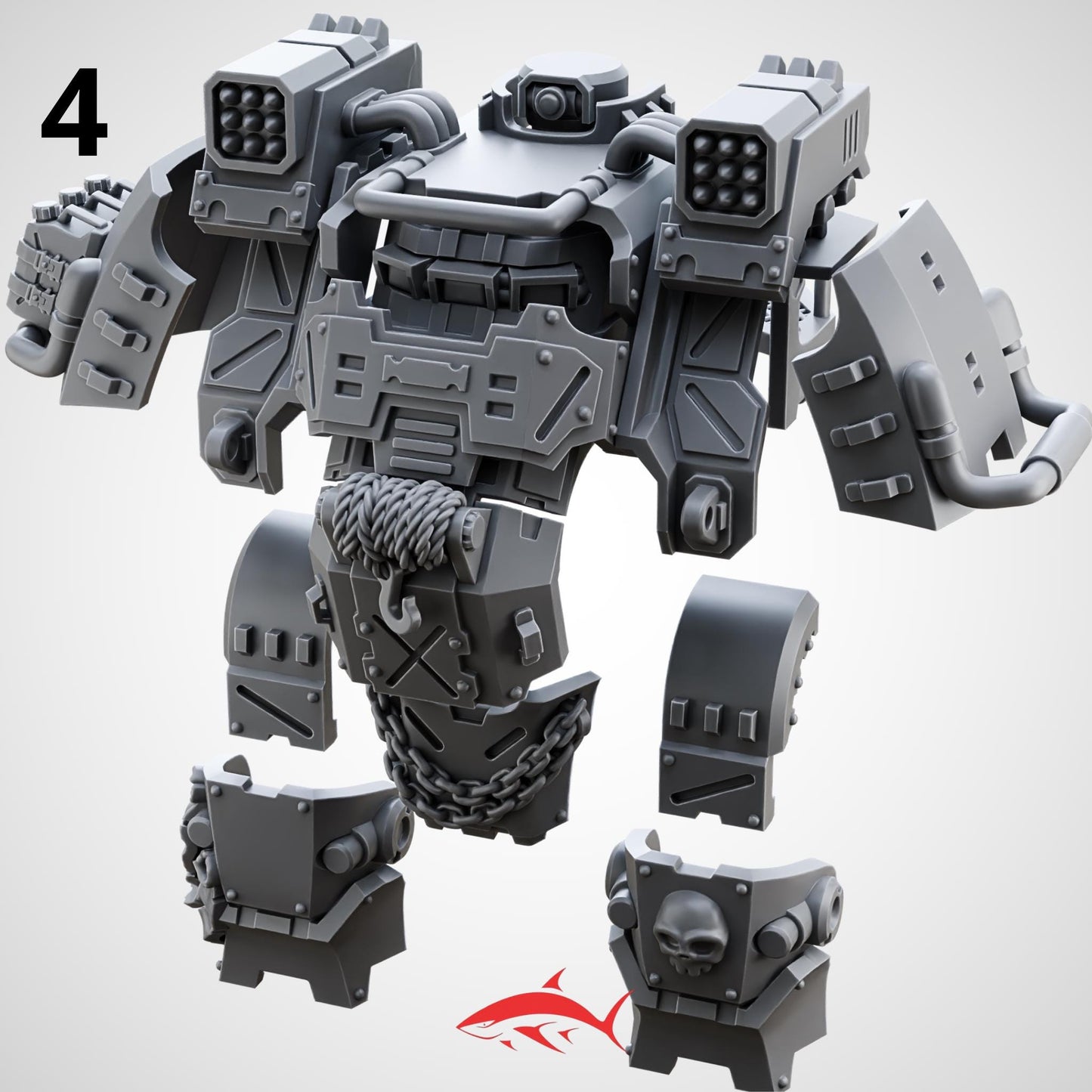 Tactical Dread Kit Rdptr With Improved Armor and Heavy Weapon – Ultra HD 14K