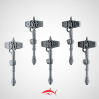 Hammer for Heavy Guard Eternal Crusader - Left - 32mm scale resin bit - Sharkass