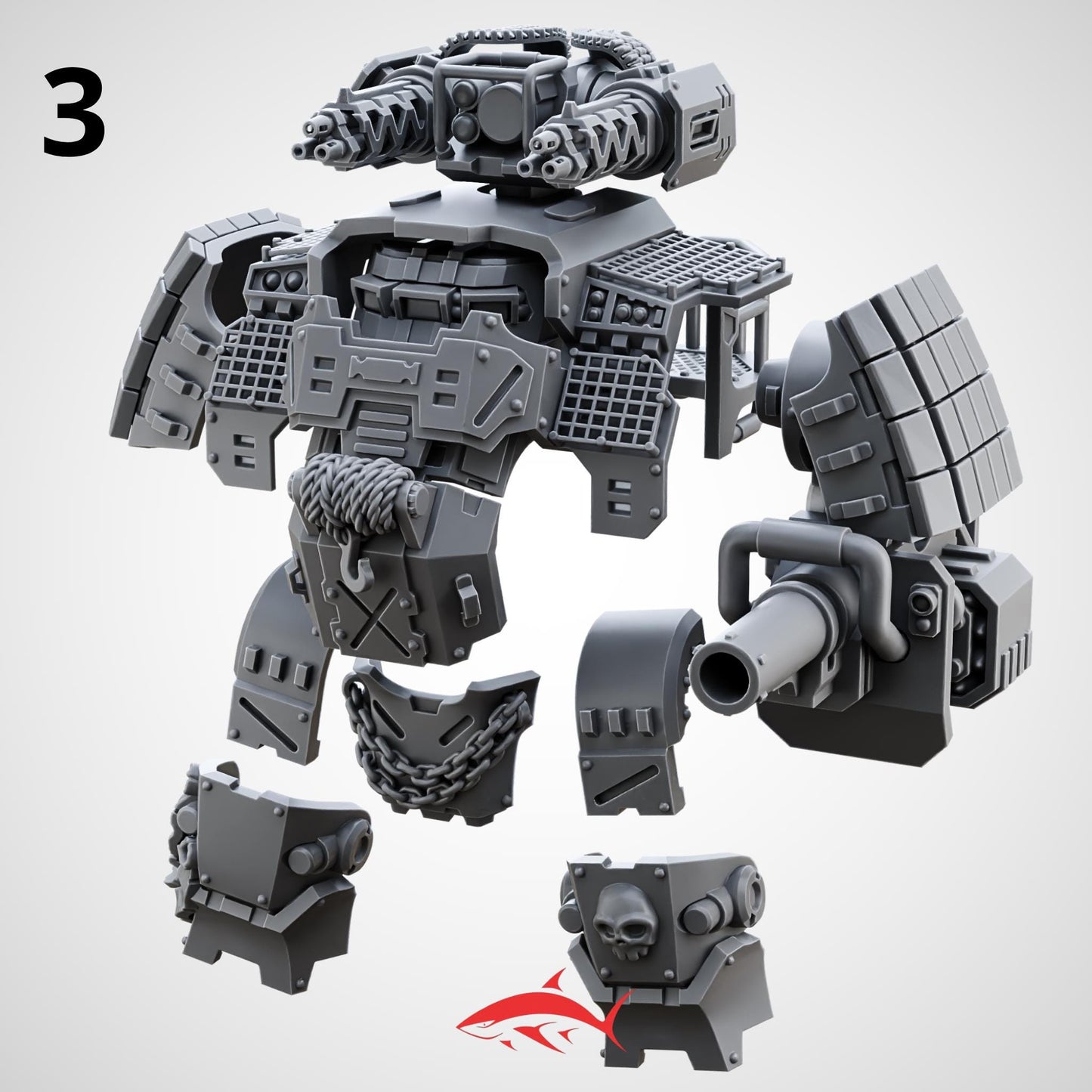 Tactical Dread Kit Rdptr With Improved Armor and Heavy Weapon – Ultra HD 14K