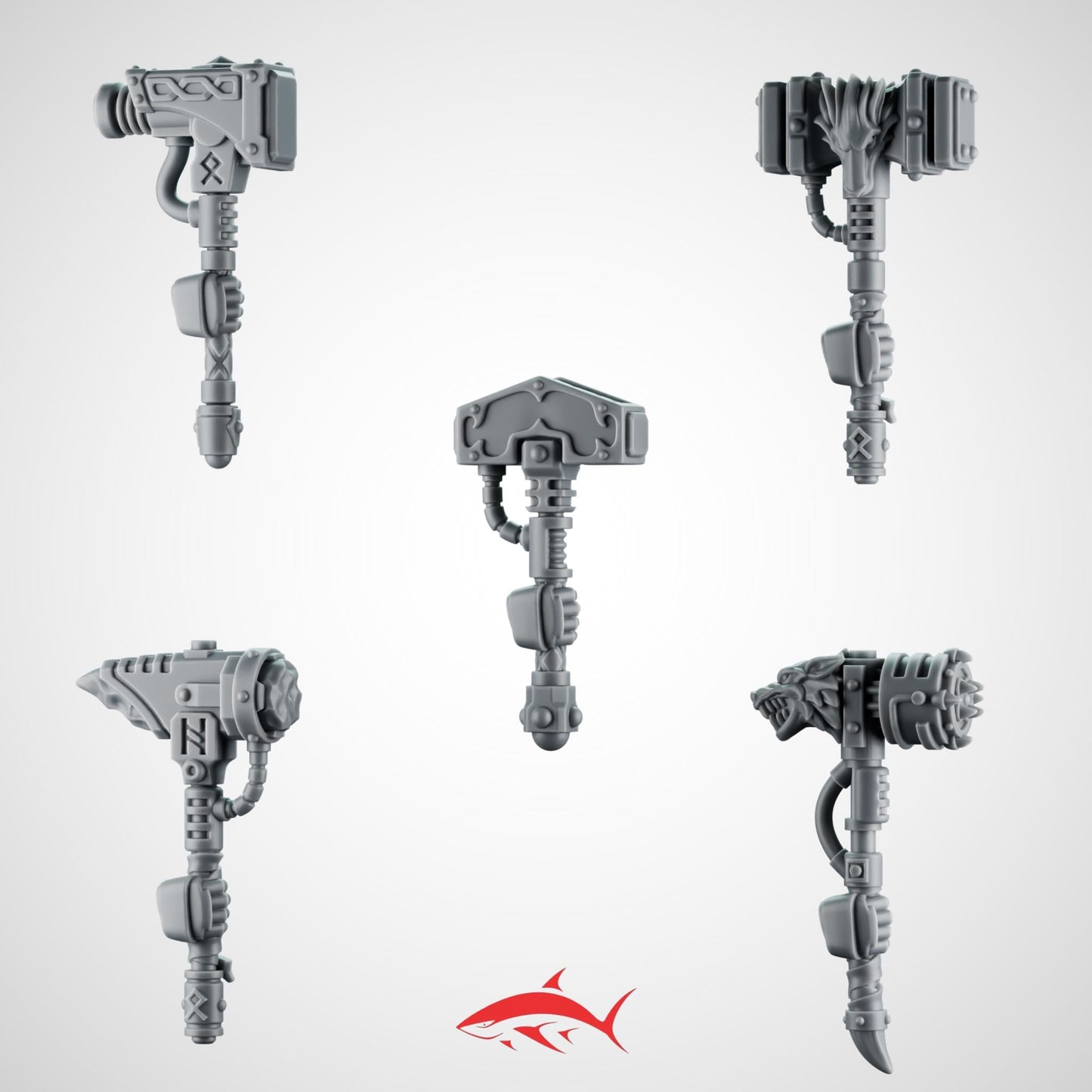 Hammer SET2 Primal Hound Greytide - Bits Ultra HD 14K