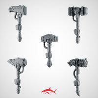 Hammer SET2 Primal Hound Greytide - Left - 32mm scale resin bit - Sharkass