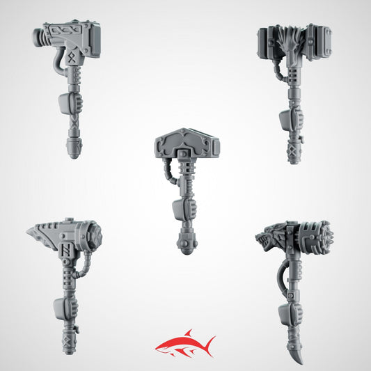 Hammer SET2 Primal Hound Greytide - Bits Ultra HD 14K