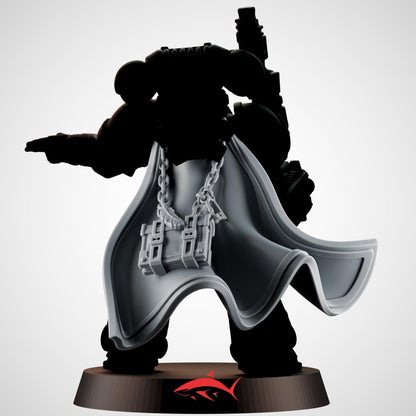 Cloak For Angel Of The Death With Book, Rope And Chains - Ultra HD 14K Resin [Sharkass Exclusive]