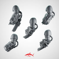 Fist for Heavy Guard Set 2 Eternal Crusader - Left - 32mm scale resin bit - Sharkass