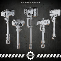 Bionic Legions Cybernetic Combat Hammers – render 2 STL