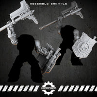 Bionic Legions Hero Conversion Pack – assembly example 1 STL