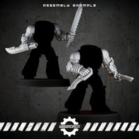 Bionic Legions Little Close Combat Weapons Pack – render 2 STL