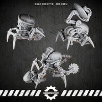 Bionic Legions Cyber-Skull Walkers – render 2 STL