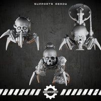 Bionic Legions Cyber-Skull Walkers – render 3 STL